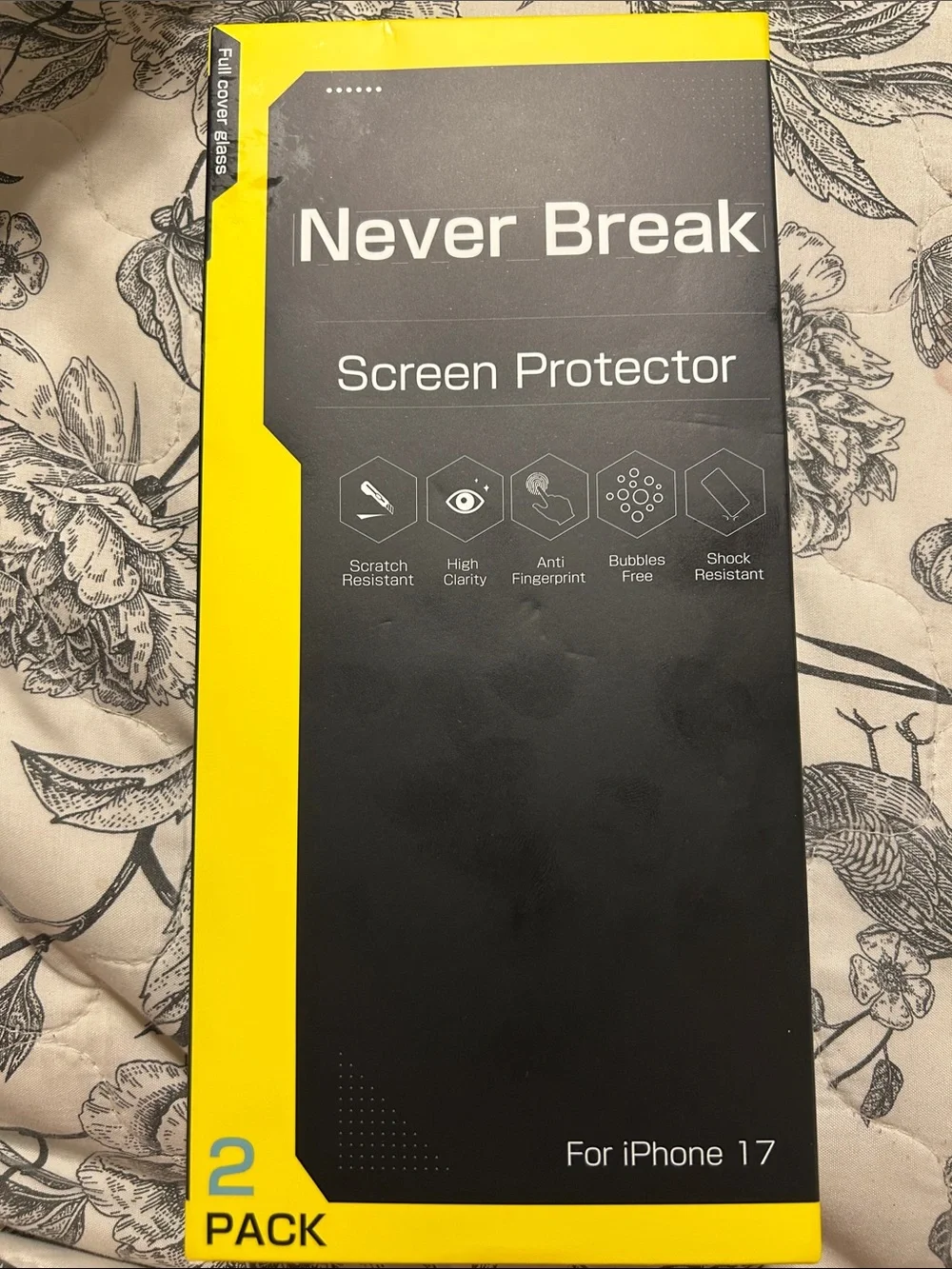 Never break electrostatic sealed